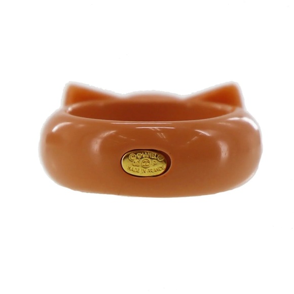 *SOLD* Chanel CC Rhinestone Ribbon Ring - Picture 5 of 9